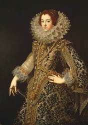 Portret van Isabel van Bourbon, vrouw van Filips IV